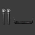Shure SVX288/PG58 Sistem Mikrofon Wireless Dual Vocal - Gambar 3