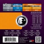 Elixir 16002 Nanoweb Phosphor Bronze Acoustic Guitar Strings, Extra Light, 10-47 - Gambar 2