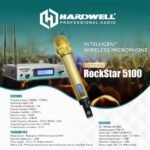 Hardwell Rockstar 5100 Sistem Mikrofon Wireless
