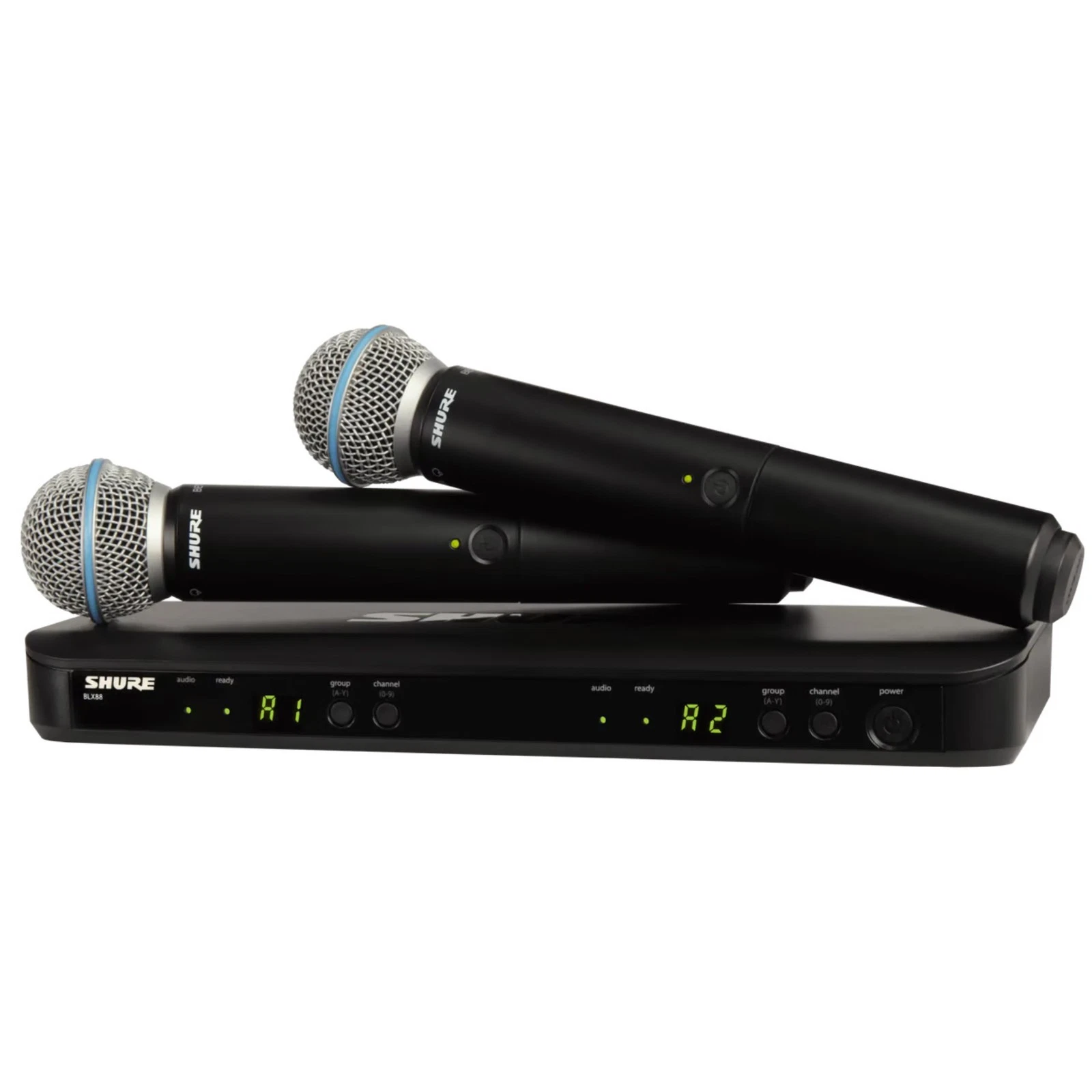 Shure BLX288BETA58 Sistem Mikrofon Wireless Dual Shure BLX288/BETA58 Sistem Mikrofon Wireless Dual - Gambar 1