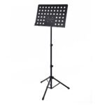 Stand Partitur Musik Tripod Hitam
