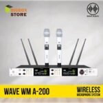 Wave WM-A200 Sistem Mikrofon Wireless 2 Handheld