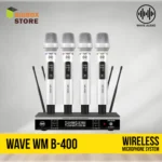 Wave WM-B400 Sistem Mikrofon Wireless 4 Handheld