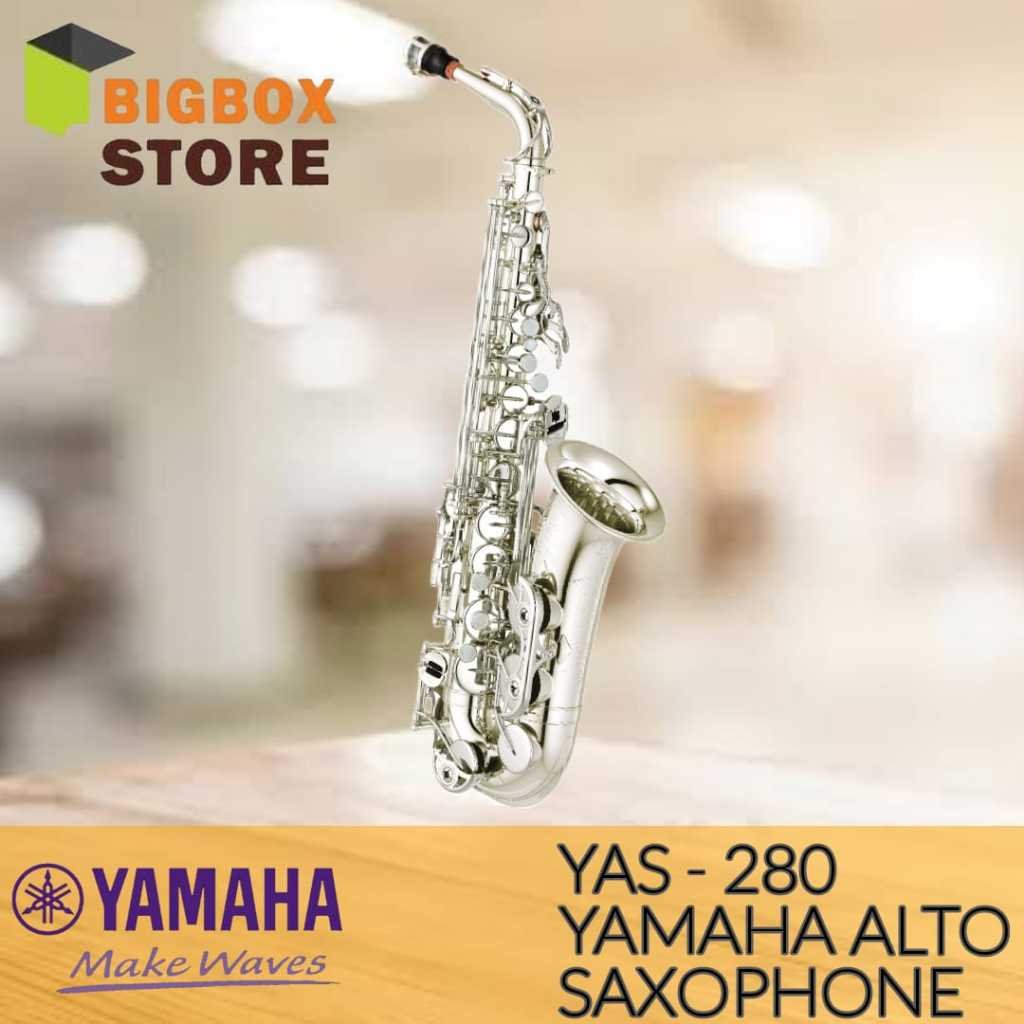 Yamaha YAS280 Alto Saxophone Silver Yamaha YAS280 Alto Saxophone Silver - Gambar 1