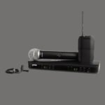 Shure BLX1288/CVL + PG58 Sistem Mikrofon Wireless Dual - Gambar 3