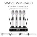 Wave WM-B400 Sistem Mikrofon Wireless 4 Handheld - Gambar 2