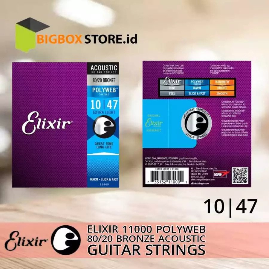 id-11134207-7rbk7-m9gww7x69edp63resize_w900_nl Elixir 11000 Senar Gitar Akustik 80/20 Bronze Polyweb 10-47 - Gambar 1
