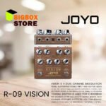 Joyo R-09 Vision Pedal Efek Gitar Dual Channel
