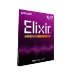 Elixir 11002 Senar Gitar Akustik 80/20 Bronze Nanoweb 10-47